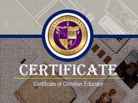 Certificate of Christian Educator