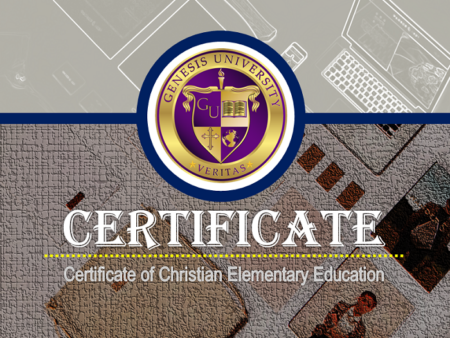 Certificate of Christian Elementary Education