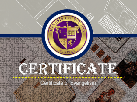 Certificate of Evangelism